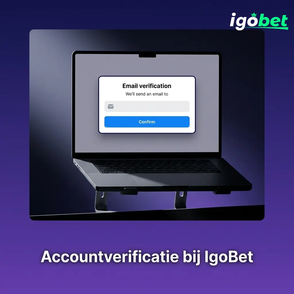 IgoBet accountverificatie KYC-proces met identiteitsbewijs en adresbewijs uploaden voor snelle goedkeuring
