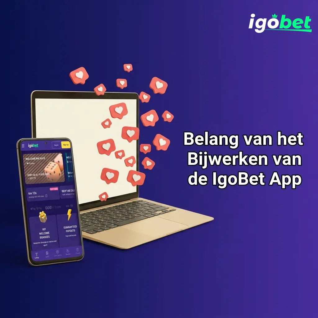 Belang van IgoBet app updates voor betere prestaties, beveiliging en compatibiliteit met betaalmethoden