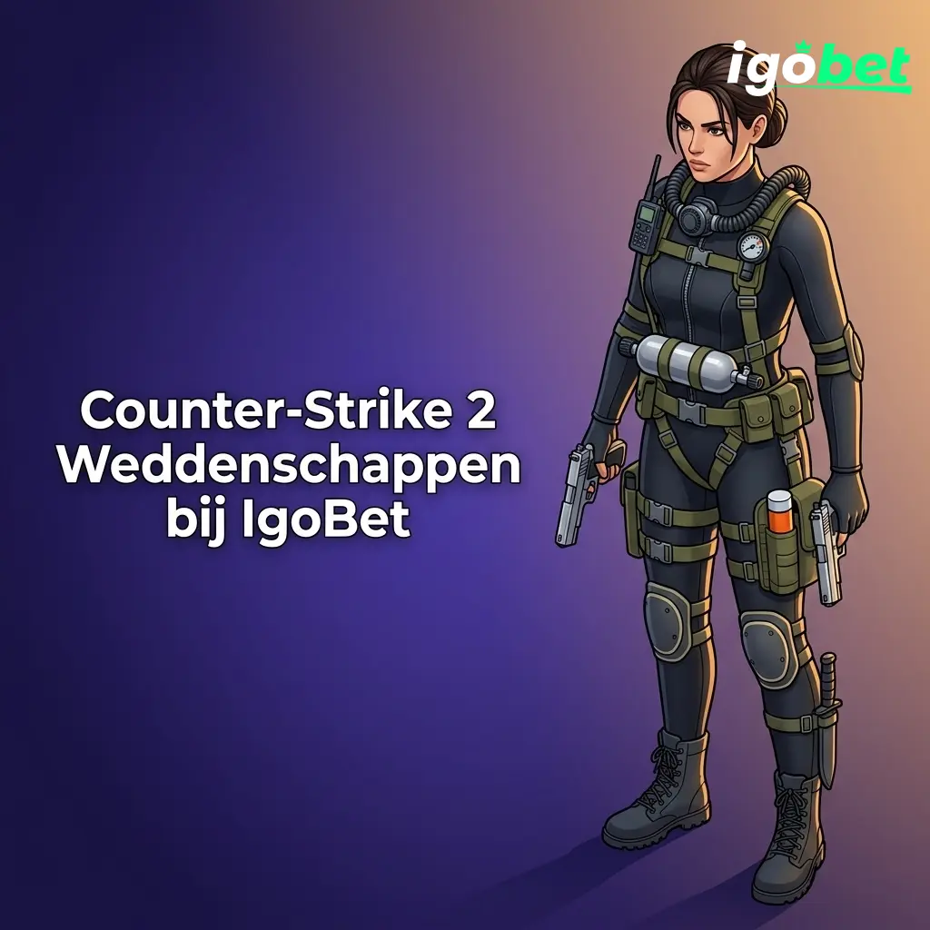 Counter-Strike 2 esports weddenschappen op IgoBet met live odds voor Nederlandse spelers bij IEM en ESL toernooien