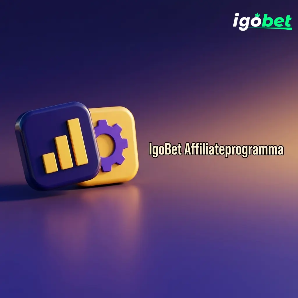 IgoBet affiliateprogramma dashboard met statistieken over commissies, registraties en omzet voor partners