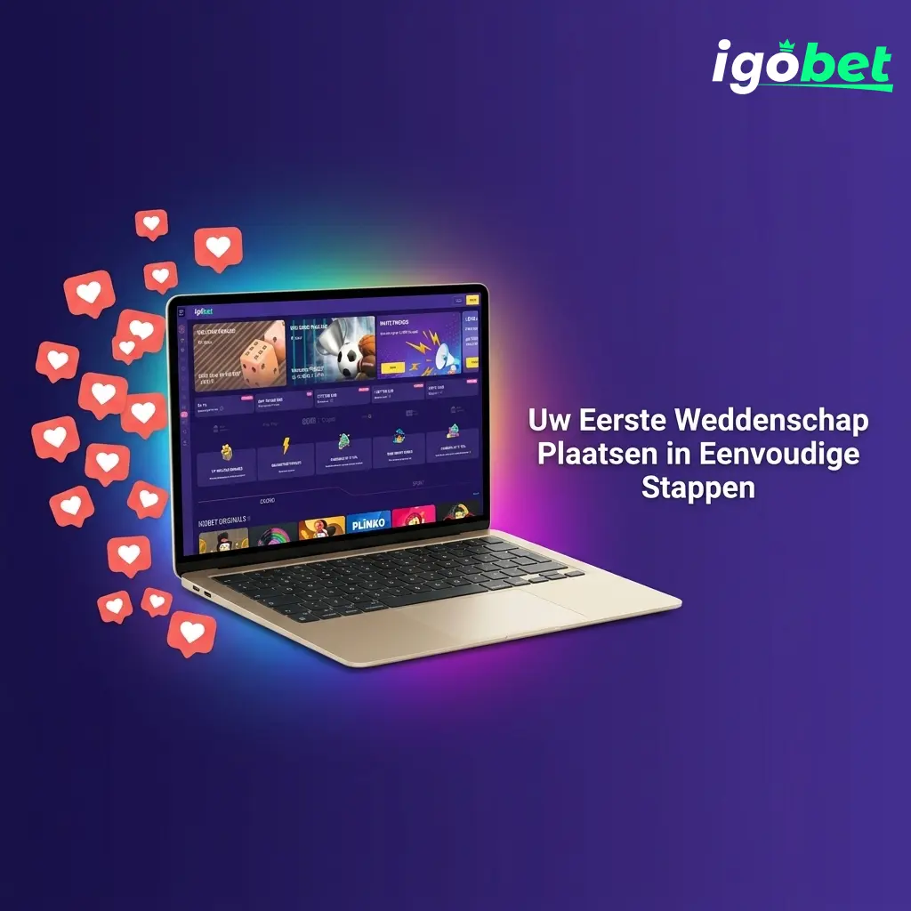 Stappen om uw eerste sportweddenschap te plaatsen via IgoBet in minder dan 5 minuten