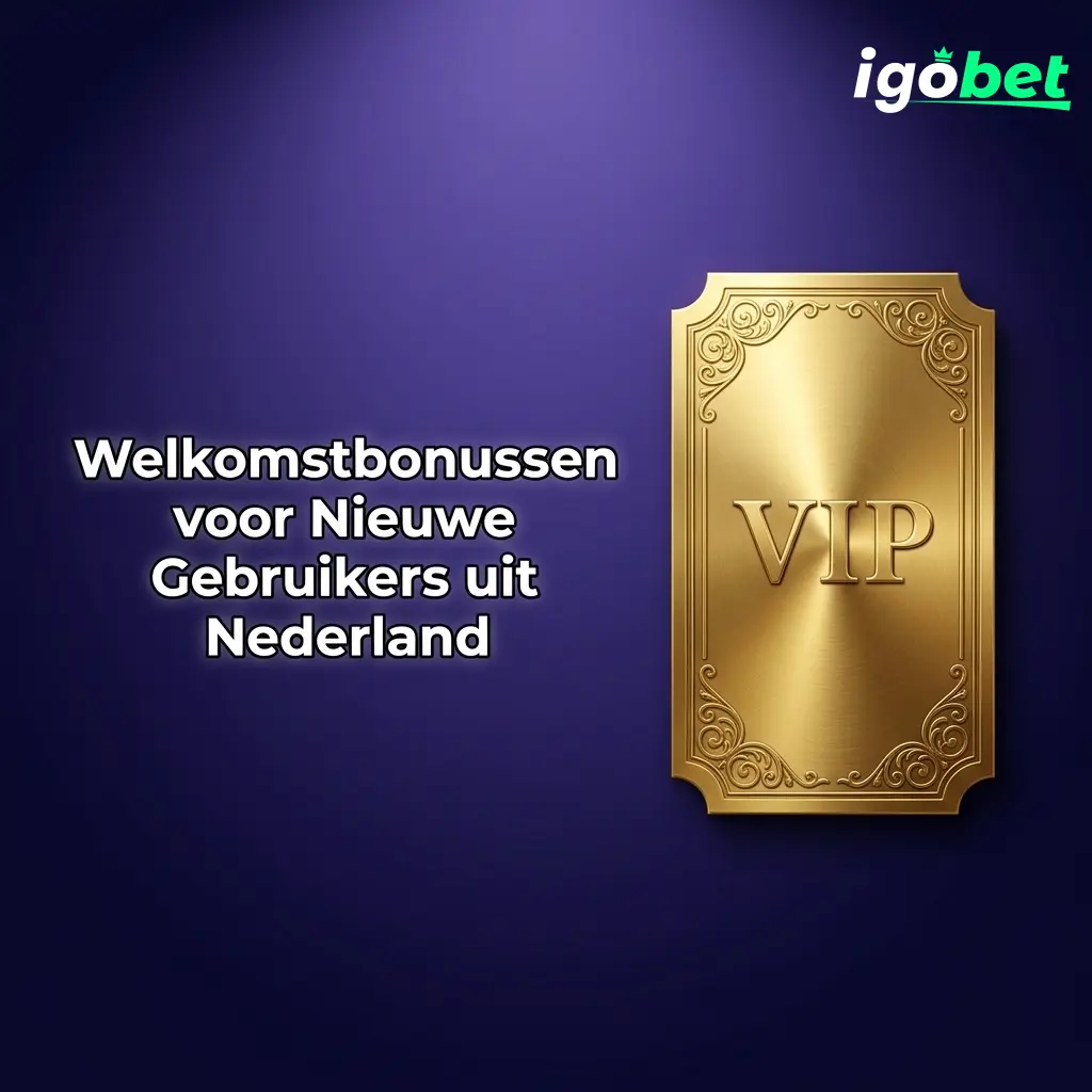 Welkomstbonussen voor nieuwe Nederlandse gebruikers: casino en sportweddenschappen bonussen op IgoBet