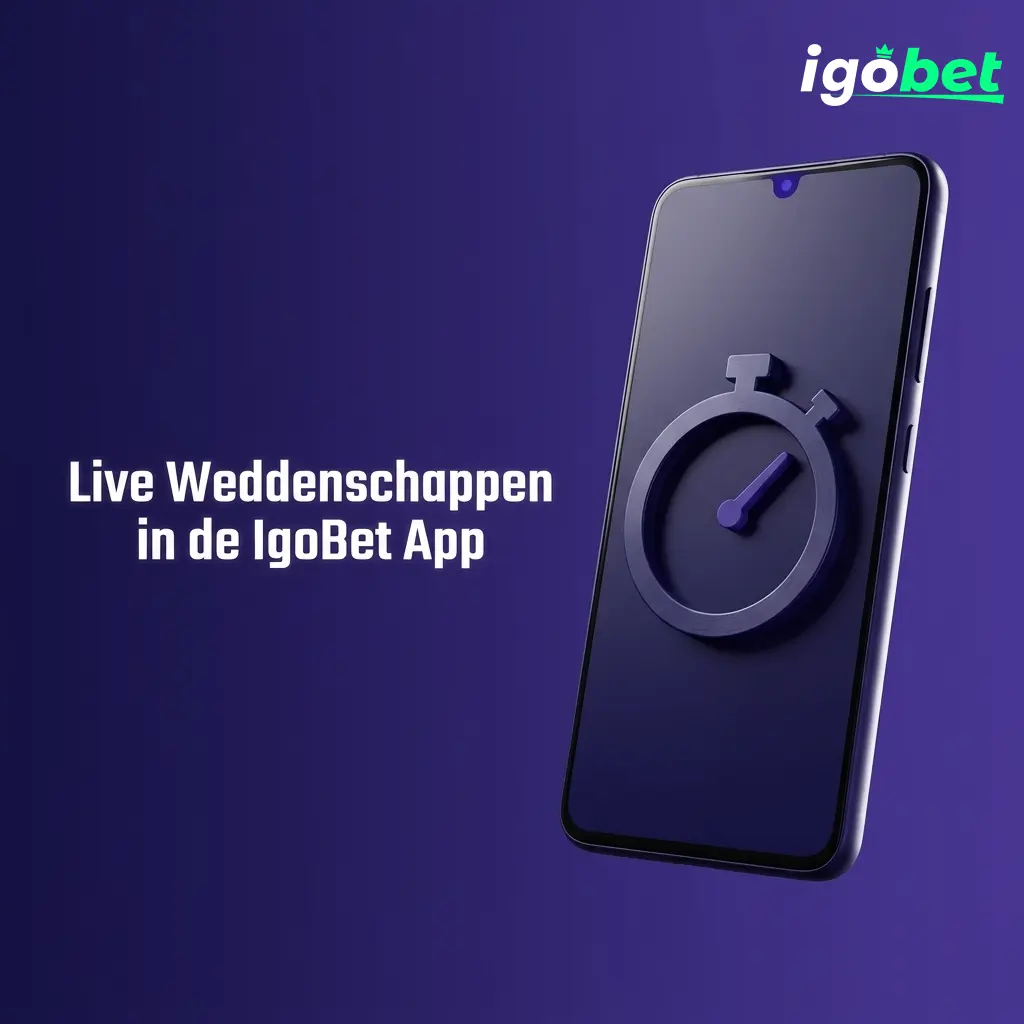 Live weddenschappen in IgoBet app met real-time odds, in-play markten en cashout voor Eredivisie, F1 en meer.