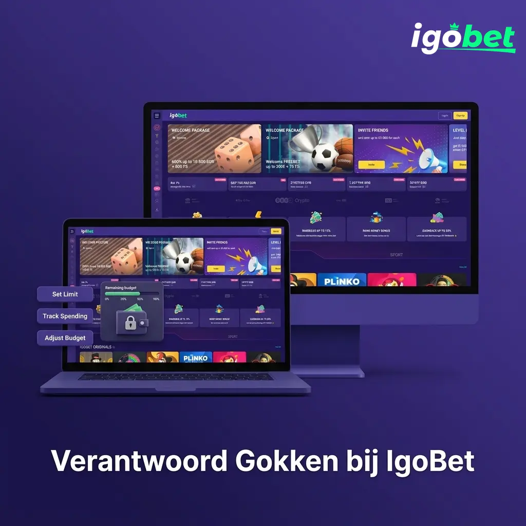 IgoBet verantwoord gokken: stortingslimieten, zelfuitsluiting, CRUKS en spelersonderbrekingen voor veilig gokgedrag